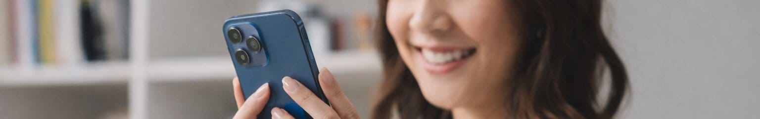 Woman Holding Cellphone V2