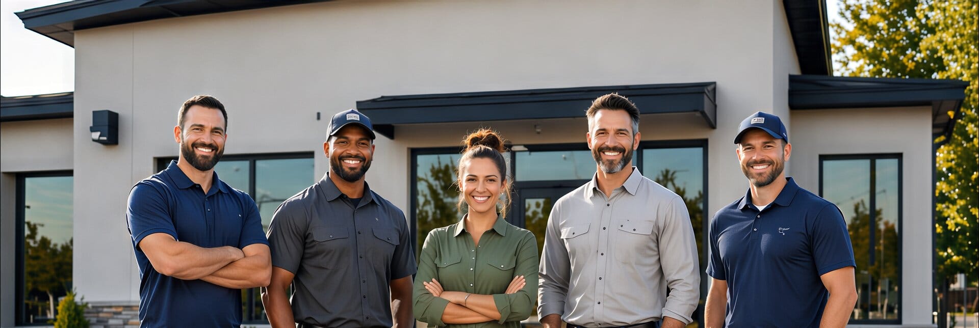 Team group portrait
